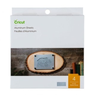 (2007461)Cricut Aluminium Sheets 4x4 Inch Silver