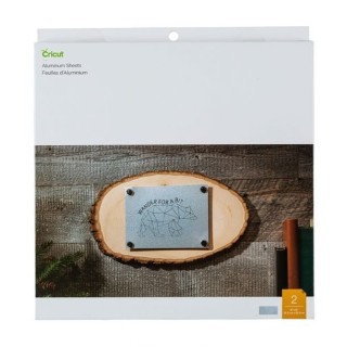 (2007459)Cricut Aluminium Sheets 8x8 Inch Silver