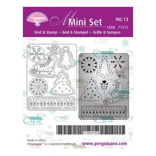 Pergamano Mini set grille & tampon 13 (71013)