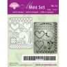 Pergamano Mini set grid & stamp 14 (71014)