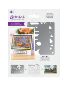(GEM-STD-WILD)Gemini Wild & Free Stamp & Die