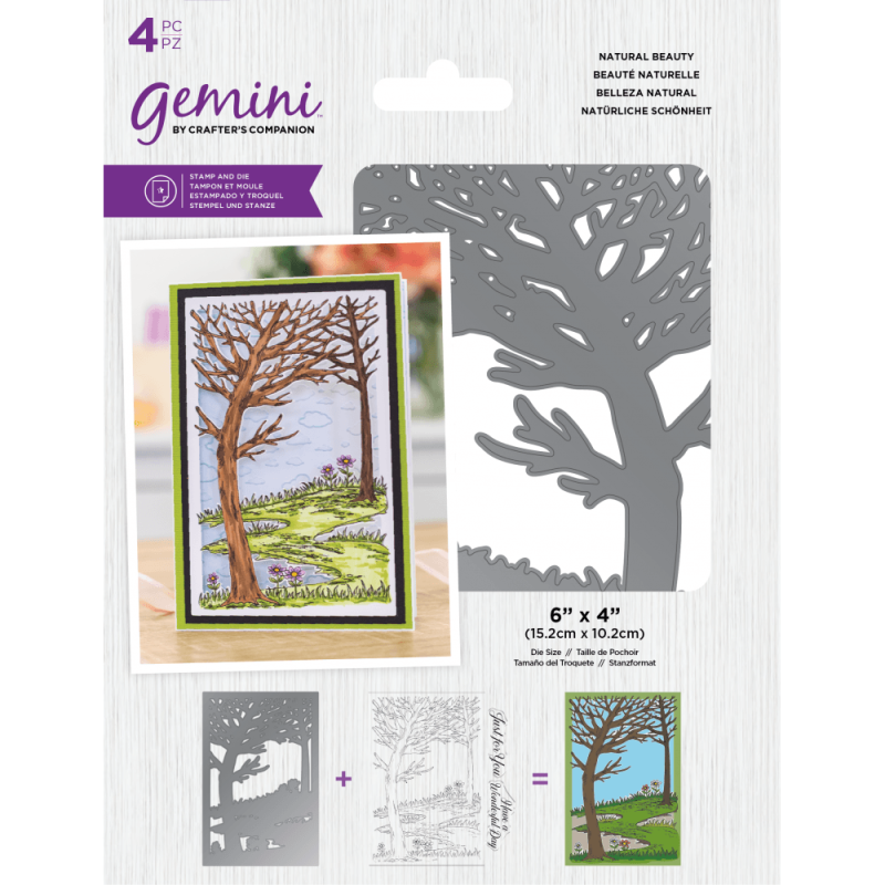 (GEM-STD-NATB)Gemini Natural Beauty Stamp & Die