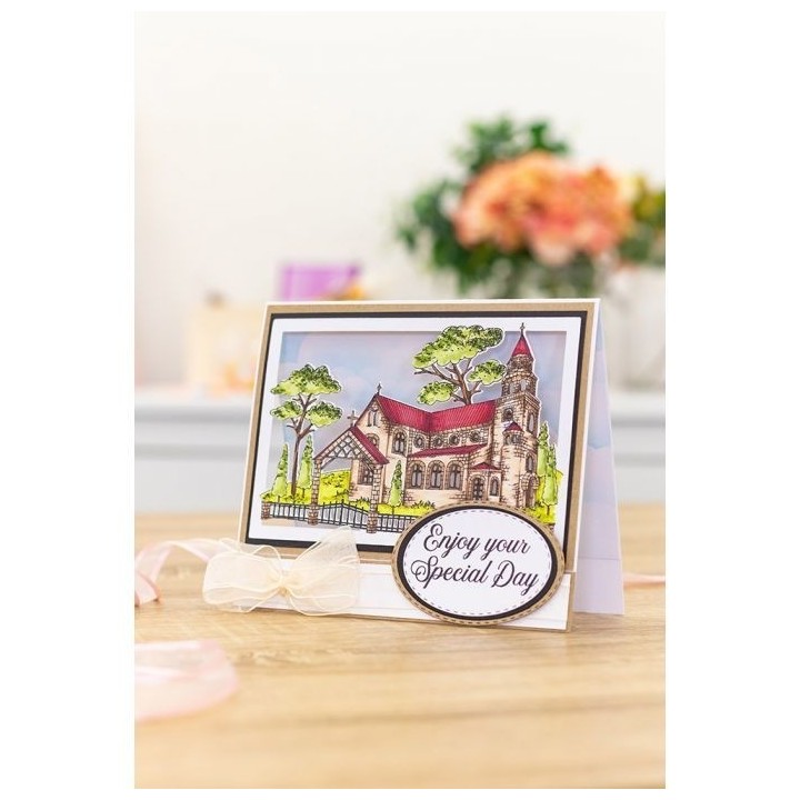 (GEM-STD-CHAR)Gemini Charming Church Stamp & Die