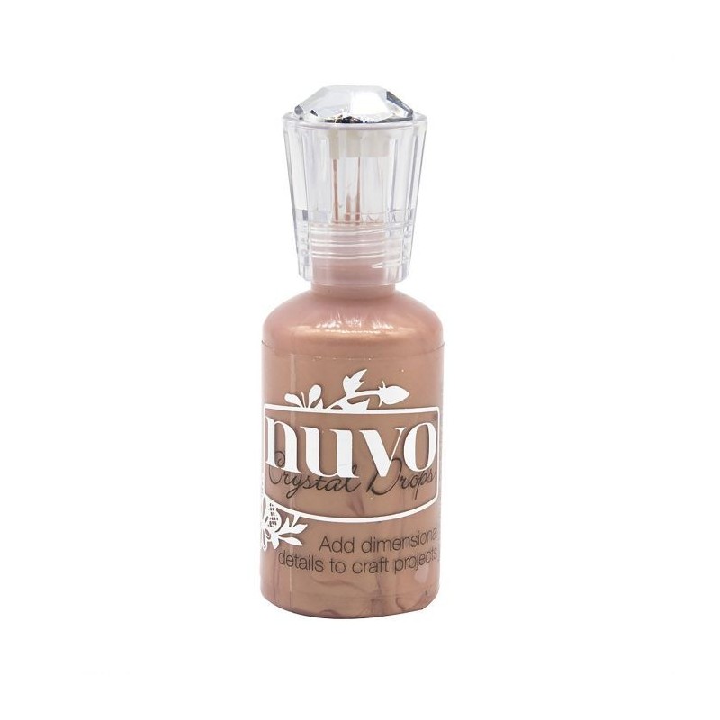 (1810N)Tonic Studios Nuvo crystal drops 30ml gloss Heritage Rose