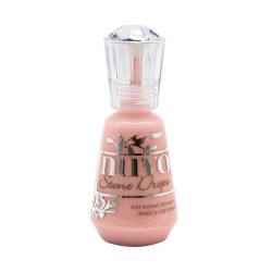 (1290N)Tonic Studios -Nuvo - Stone drops Rosebud Pink