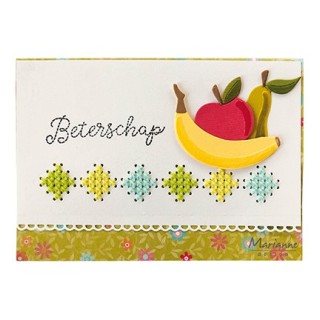 (CR1532)Craftables Cross stitch border plaid