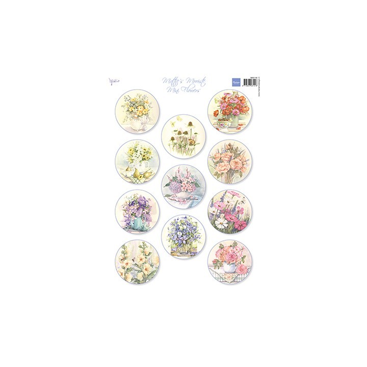 (MB0190)3D Mattie's Mini's – Flowers