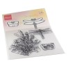 (TC0880)Clear stamp Tiny's Butterflies stamp & die set