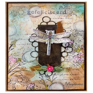 (TC0880)Clear stamp Tiny's Butterflies stamp & die set