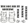 (GEM-STD-TWIRLCT)Gemini Twirling Cat Stamp & Die