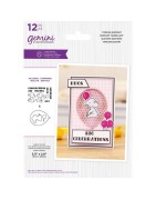 (GEM-STD-TWIRLET)Gemini Twirling Elephant Stamp & Die