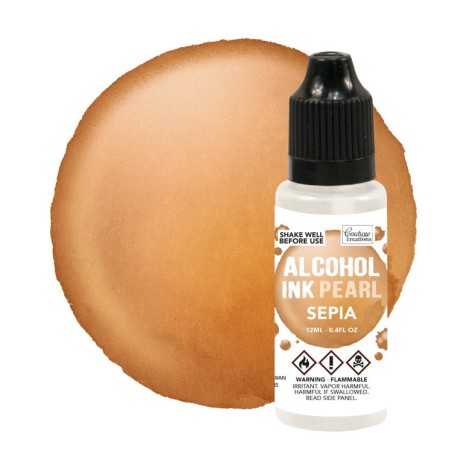 (CO727372)Mineral / Sepia Pearl Alcohol Ink (12mL | 0.4fl oz)