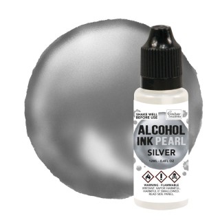 (CO727380)Silver / Silver Pearl Alcohol Ink (12mL | 0.4fl oz)