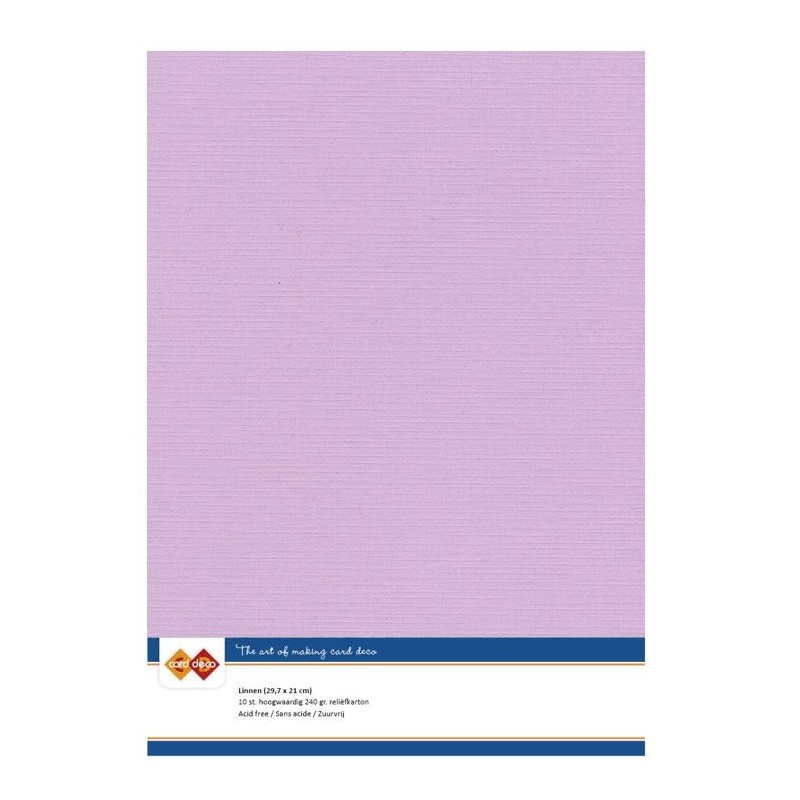 (LKK-A457)Linen Cardstock - A4 - Magnolia Pink