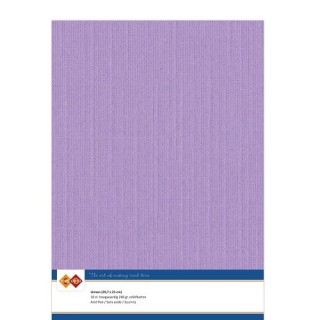 (LKK-A417)Linen Cardstock - A4 - Lilac