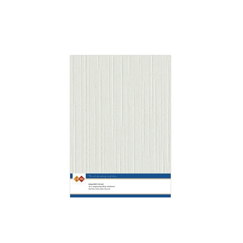 (LKK-A424)Linen Cardstock - A4 - Light grey