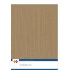 (LKK-A412)Linen Cardstock - A4 - Coffee brown