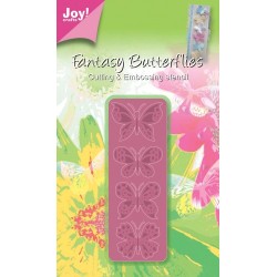 (6002/0245)Cutting & Embossing stencil butterfly