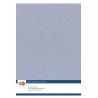 (LKK-A452)Linen Cardstock - A4 - oudblauw