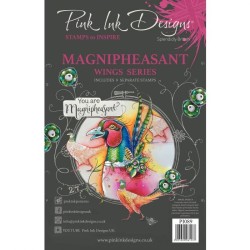 (PI089)Pink Ink Designs Clear stamp set Magnipheasant