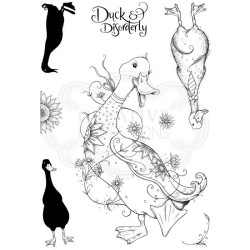 (PI090)Pink Ink Designs Clear stamp set Nip & Duck