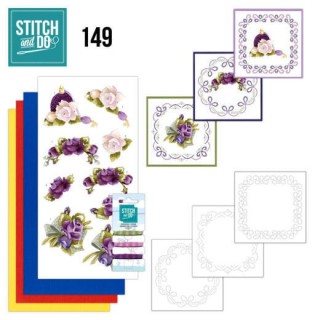 (STDO149)Stitch and Do 149 - Precious Marieke - Romantic Roses