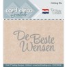 (CDECD0038)Card Deco Essentials - Cutting Dies - De Beste Wensen