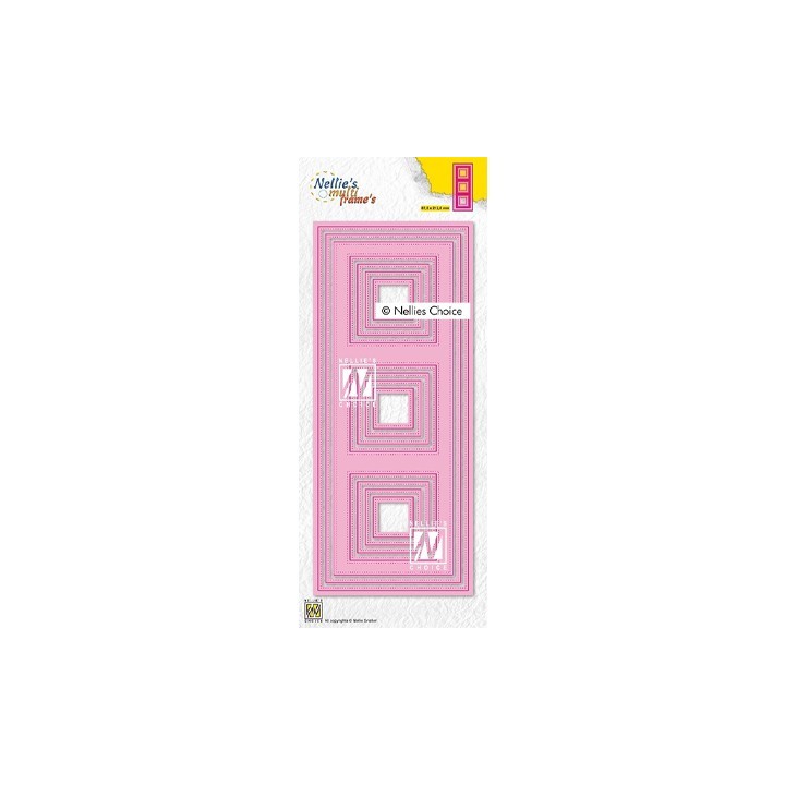 (MFD140)Nellie's Multi frame Block Die Slimlines squares-1