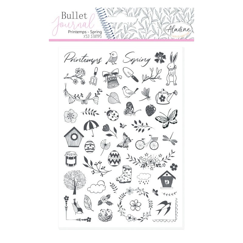 (03933)Aladine Stamp Bullet Journal Spring