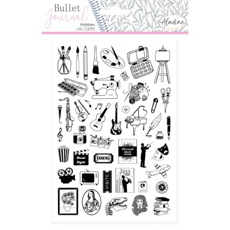 (03942)Aladine Stamp Bullet Journal Hobbies