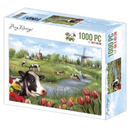 (ADZP1009)Jigsaw puzzel 1000 pc - Amy Design - The Netherlands