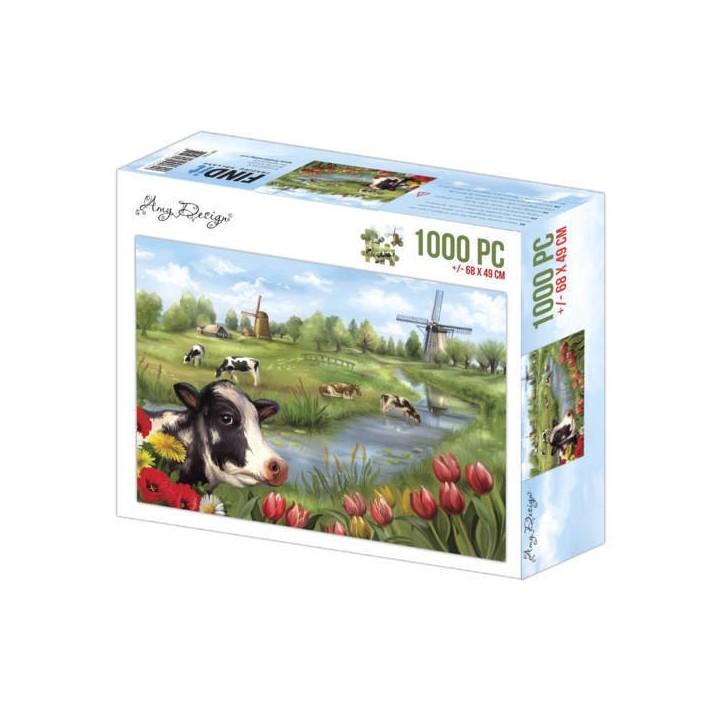 (ADZP1009)Jigsaw puzzel 1000 pc - Amy Design - The Netherlands