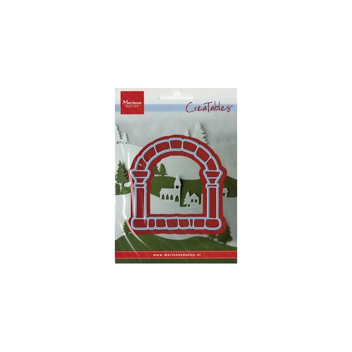 (LR0282)Creatables stencil arche