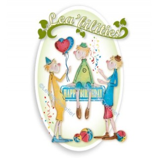 (45.7224)Lea'bilitie Clowns cut and embossing die