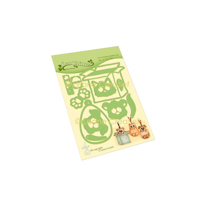 (45.7248)Lea'bilitie Box Pets party cut and embossing die
