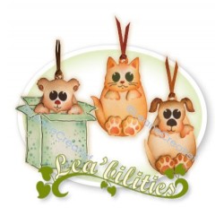 (45.7248)Lea'bilitie Box Pets party cut and embossing die