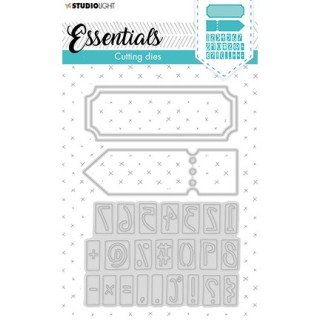 (STENCILSL360)Studio Light Cutting and Embossing Die Essentials - nr.360