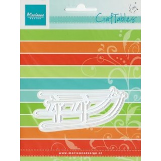 (CR1257)Craftables stencil Tiny's sled