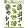 (SB10523)3D Push Out - Amy Design - Friendly Frogs - Tree Frogs