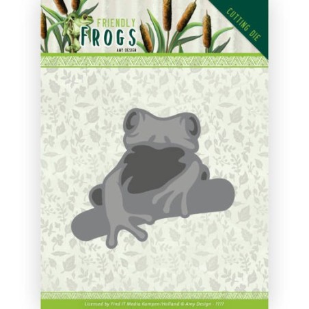 (ADD10230)Dies - Amy Design - Friendly Frogs - Tree frog HZ+