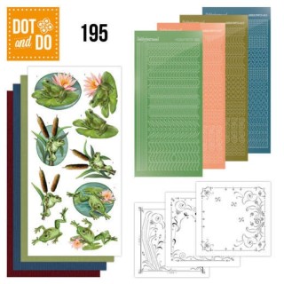 (DODO195)Dot and Do 195 - Amy Design - Friendly Frogs