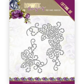 (PM10200)Dies - Precious Marieke - Romantic Roses - Rose Corner