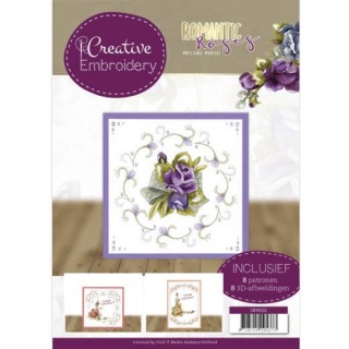 (CB10022)Creative Embroidery 22 - Precious Marieke - Romantic Roses