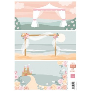 (AK0083)Eline's wedding background
