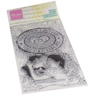 (MM1642)Art stamps Together forever