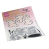 (ec0186)Clear Stamp Eline's Animals - Frogs