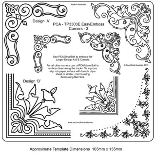 (TP3303E)EMBOSSING EasyEmboss Corners - 3