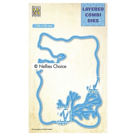 (LCDPA003)Nellie's Layered combi Dies Easter, layer C