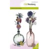 (1338)CraftEmotions clearstamps A6 - Dried flowers vase 1 GB Dimensional