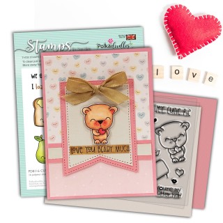 (PD8116)Polkadoodles Cutie Pie Clear Stamps